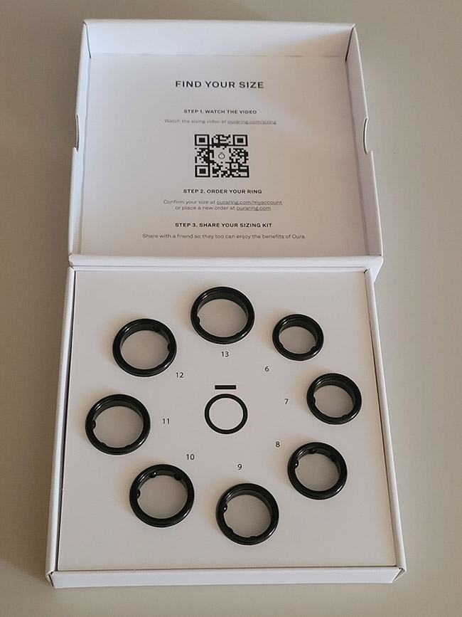 Anelli per misura - Oura ring